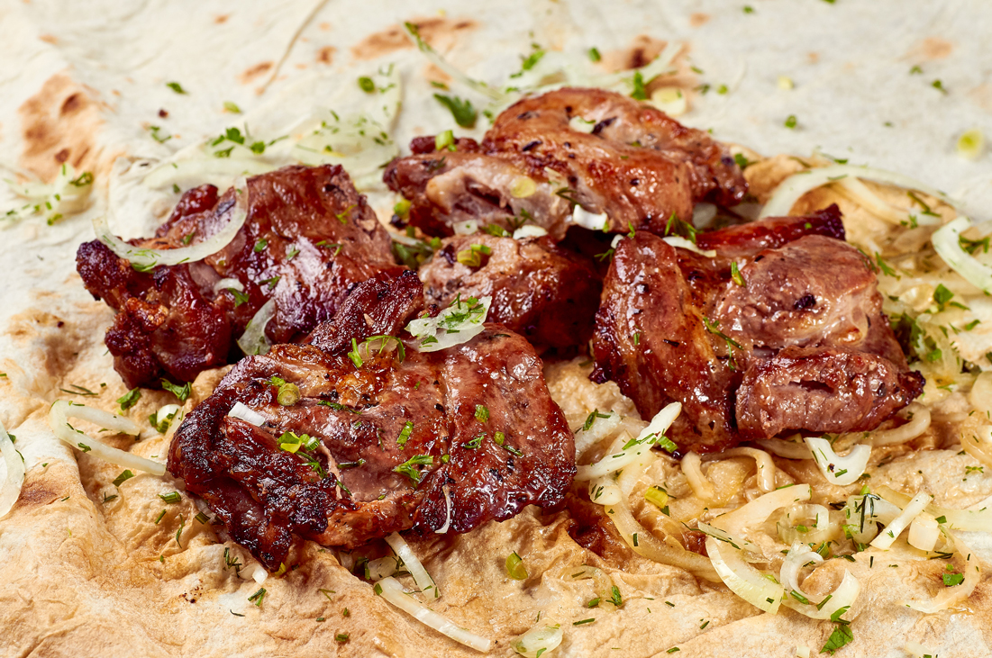 Шашлык из свиной шейки